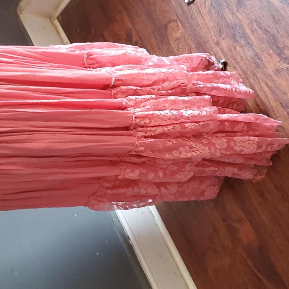 Mia Joy  catrin women pink Barbiecore dress size 12 - Picture 6 of 17